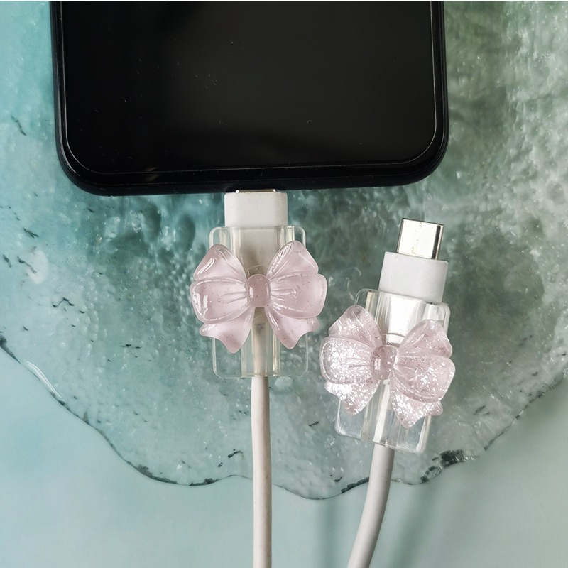 Spring Roll Wrapper - 2Pcs Pelindung Kabel Charger Korea Model