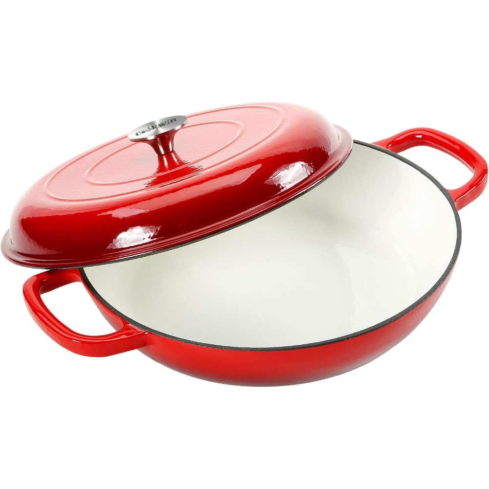 Cast Iron Corn - 4,5L Panci Sup Oven Belanda Wajan