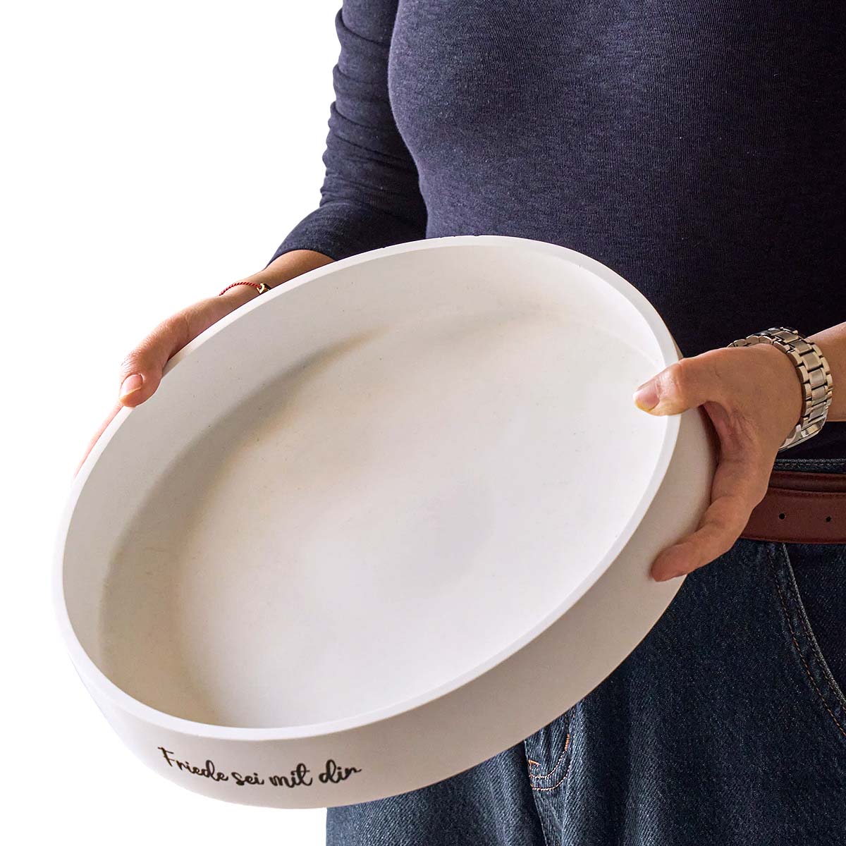 Potsticker Mold - Cetakan Silikon Mangkuk Lilin Bulat Beton
