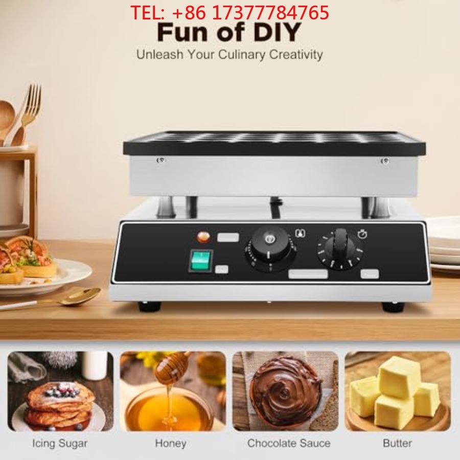 Alat Pemanggang Makanan Komers - Mini Pancake Griddle ulasan dan harga