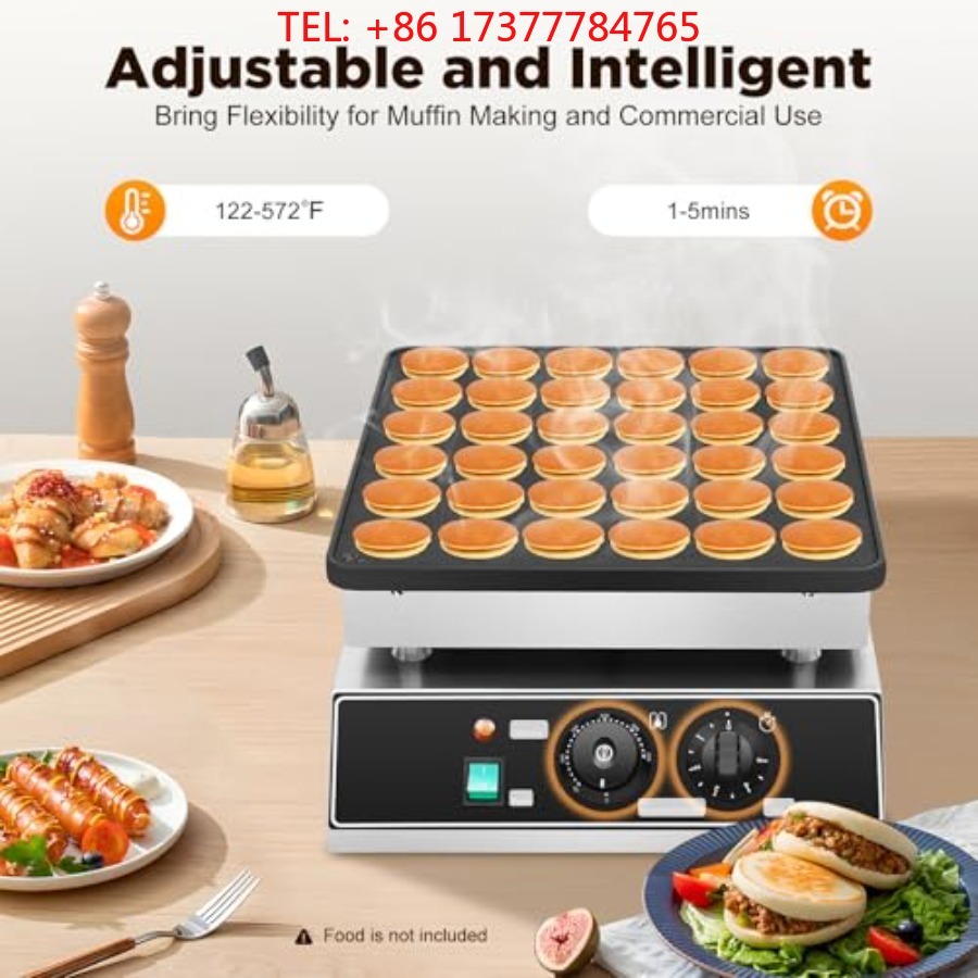 Alat Pemanggang Makanan Komers - Mini Pancake Griddle ulasan dan harga
