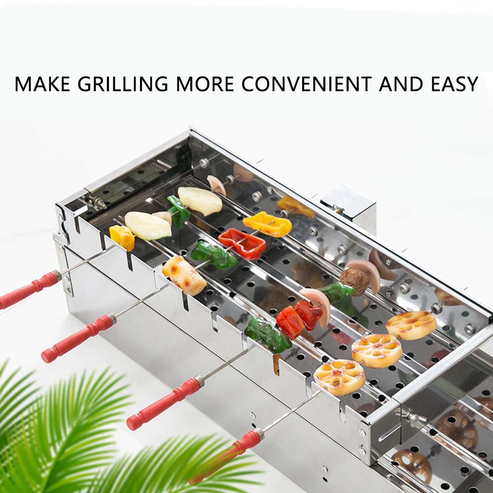 Tusukan pemanggang baja tahan  - Hot Dog Press ulasan dan harga