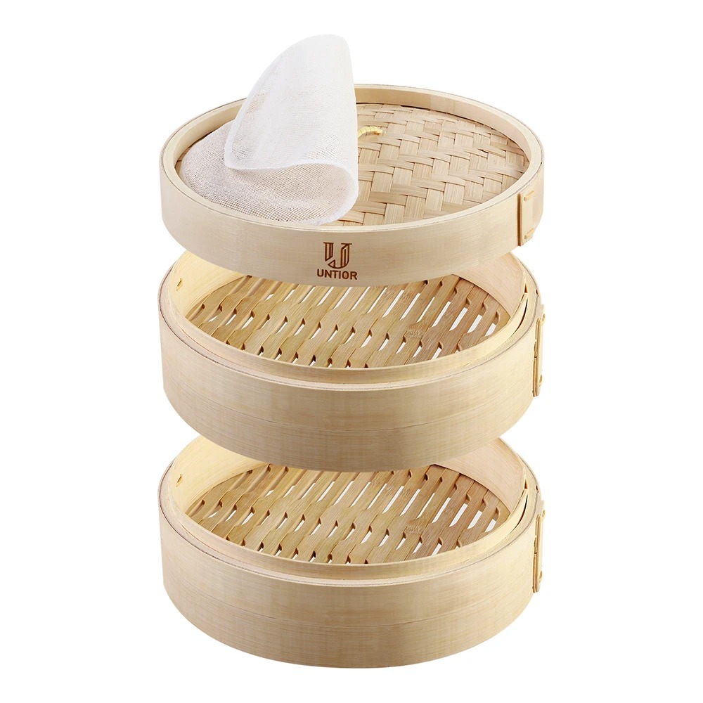 Keranjang kukus bambu, keranja - Bao Steamer Bamboo ulasan dan harga