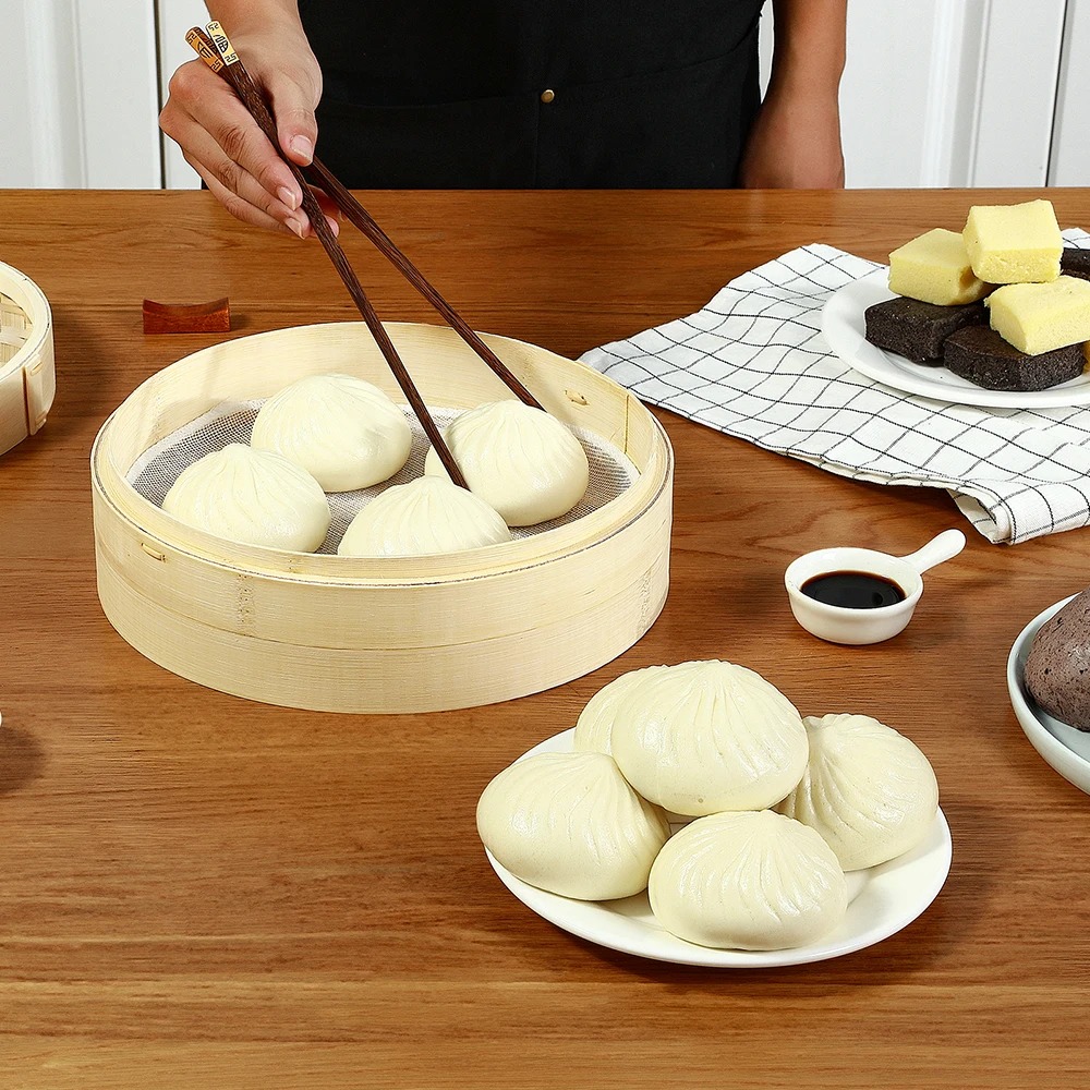 Keranjang kukus bambu, keranja - Bao Steamer Bamboo ulasan dan harga