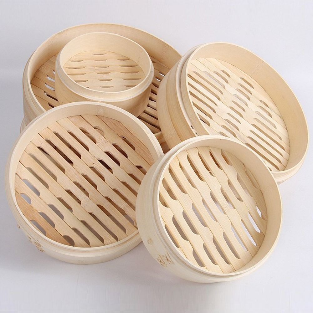 Keranjang kukus bambu, keranja - Bao Steamer Bamboo ulasan dan harga