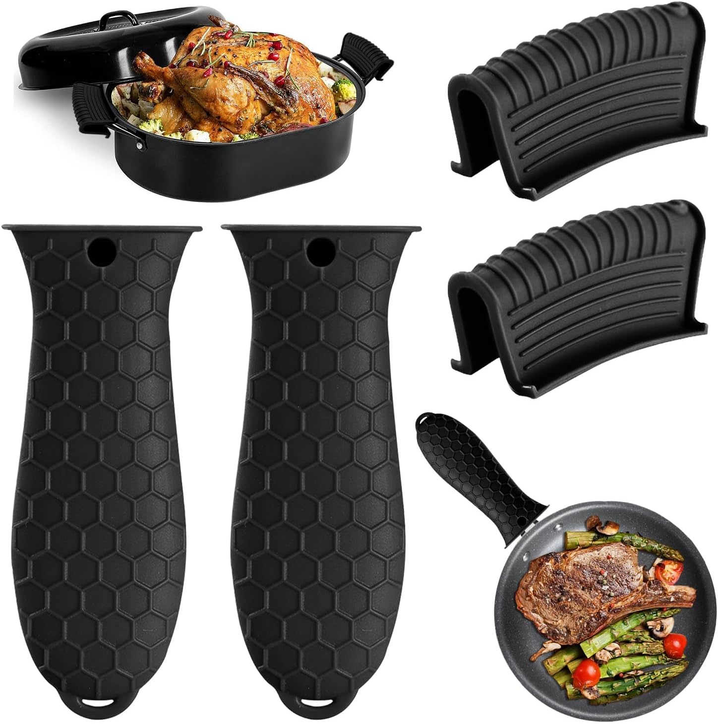 Penutup Gagang Tahan Panas dar - Cast Iron Corn ulasan dan harga