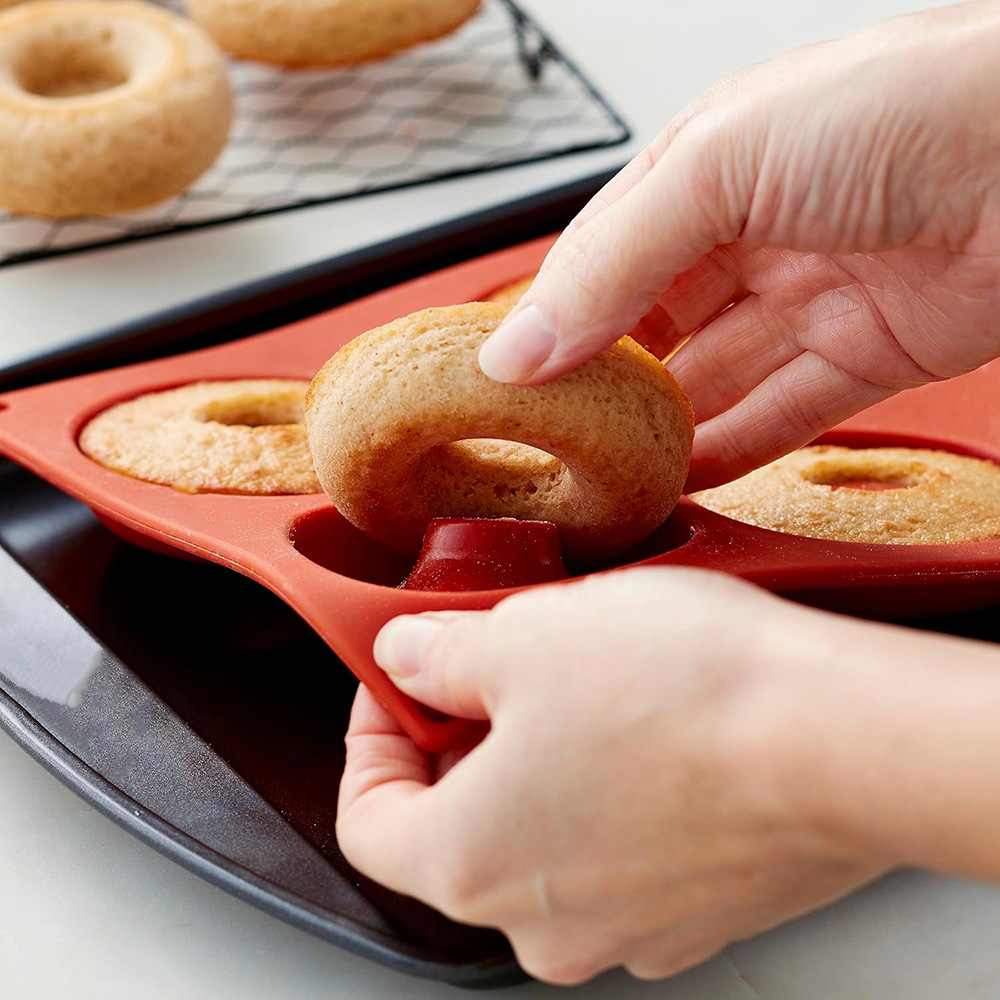 Cetakan Kue Donat Silikon, Mud - Donut Mold Silicone ulasan dan harga