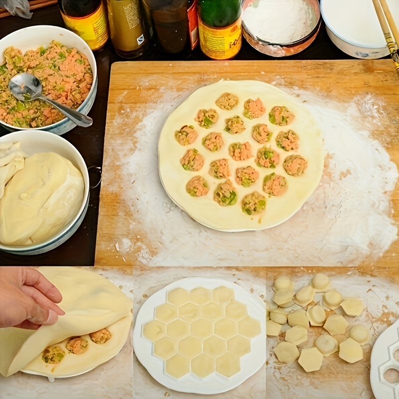 1 buah cetakan pangsit Cina Se - Dumpling Press Set ulasan dan harga