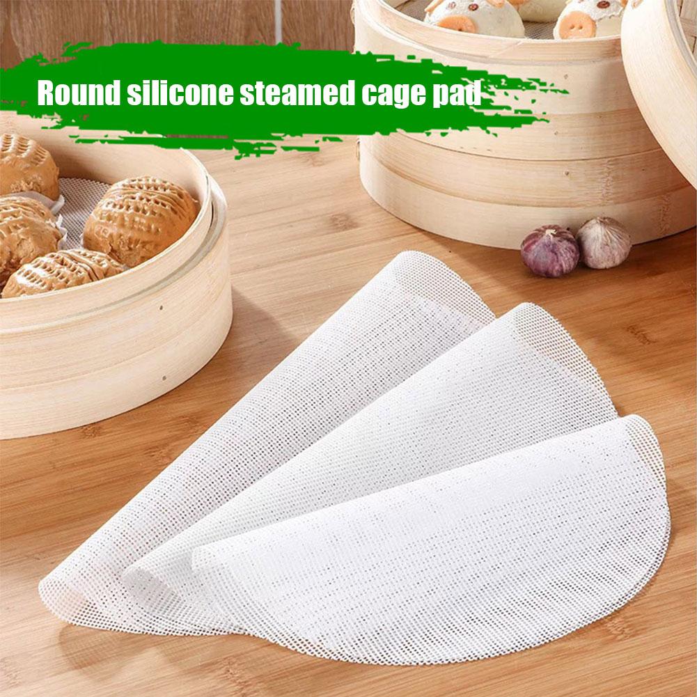 Alas Kukus Bambu Silikon Anti  - Bao Steamer Bamboo ulasan dan harga
