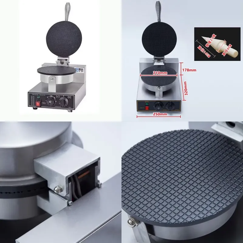Mesin Pembuat Waffle Listrik T - Waffle Cone Maker ulasan dan harga