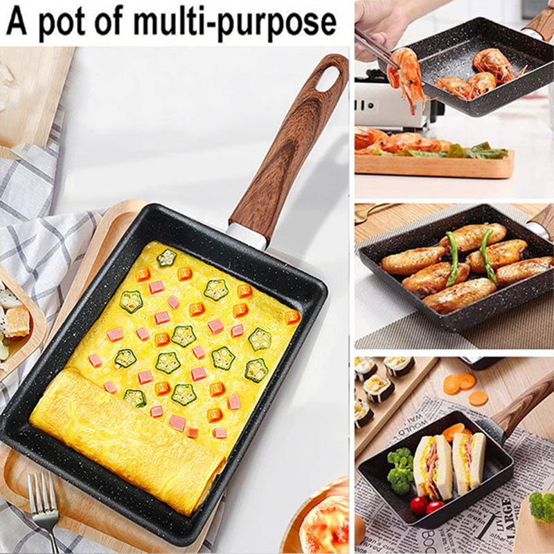 Tamagoyaki panci omelet Jepang - Egg Waffle Pan ulasan dan harga