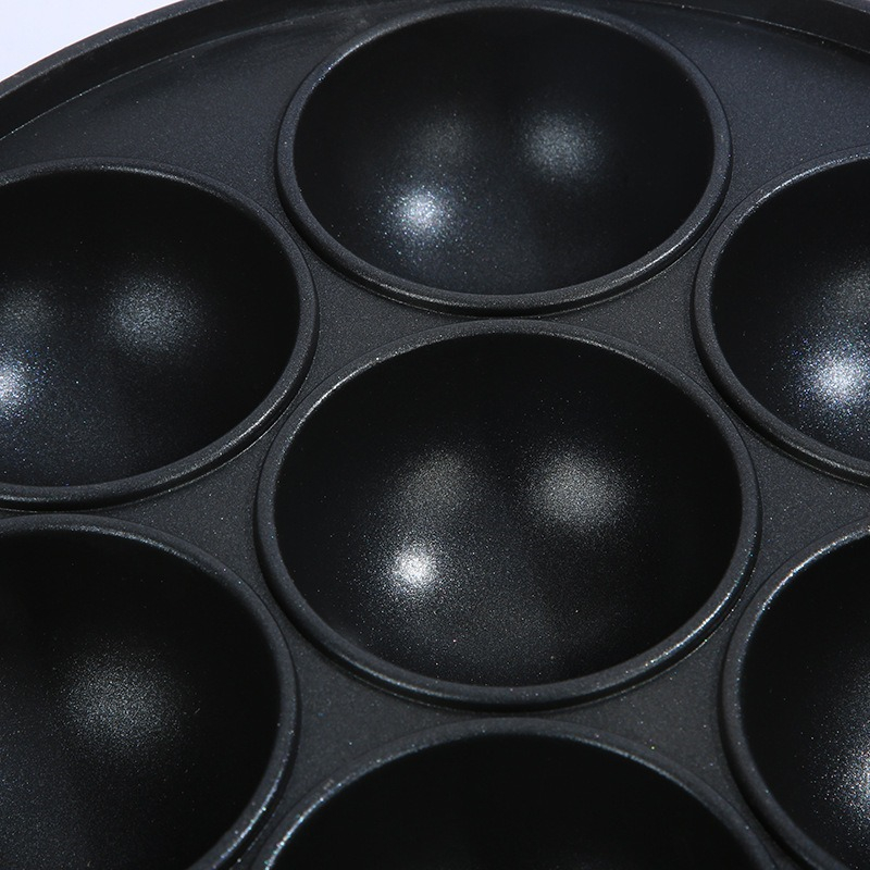 7 lubang panci memasak kue, om - Egg Waffle Pan ulasan dan harga
