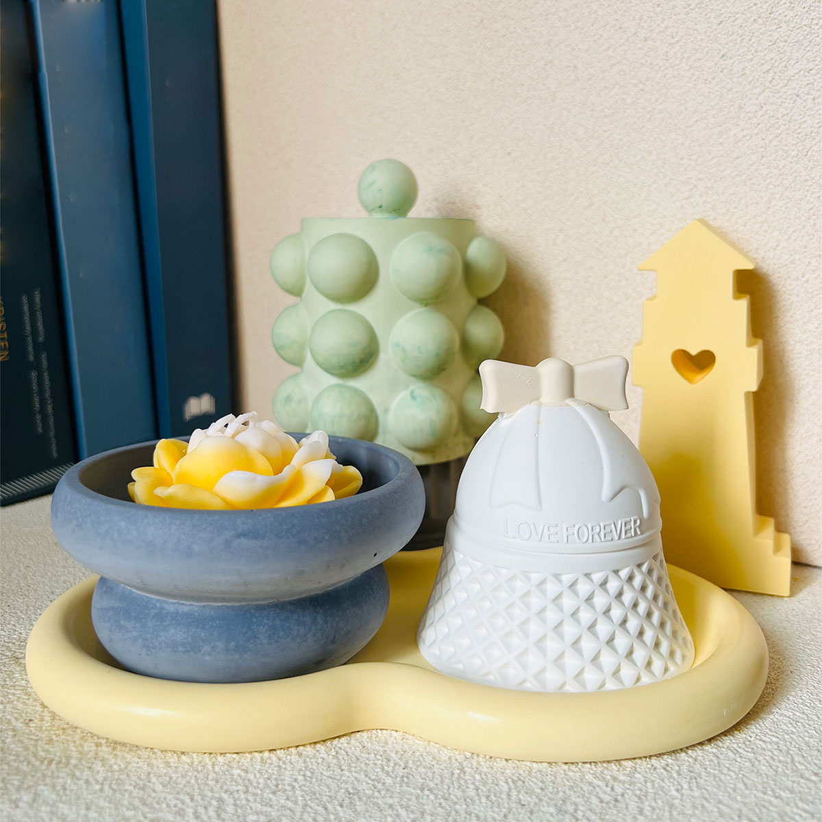 Botol gelembung tempat lilin b - Donut Mold Silicone ulasan dan harga