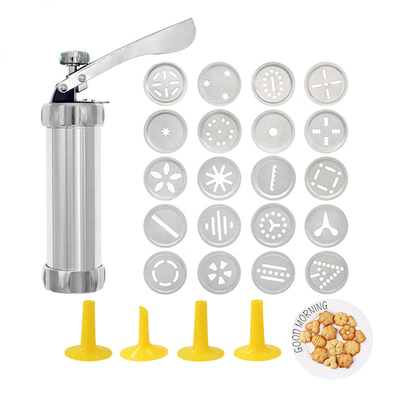 Cookie Press Gun dan Icing Set - Churros Maker Gun ulasan dan harga