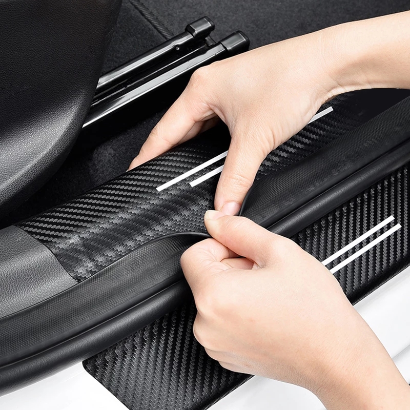 Pelindung Ambang Pintu Mobil C - Crepe Pan Carbon ulasan dan harga