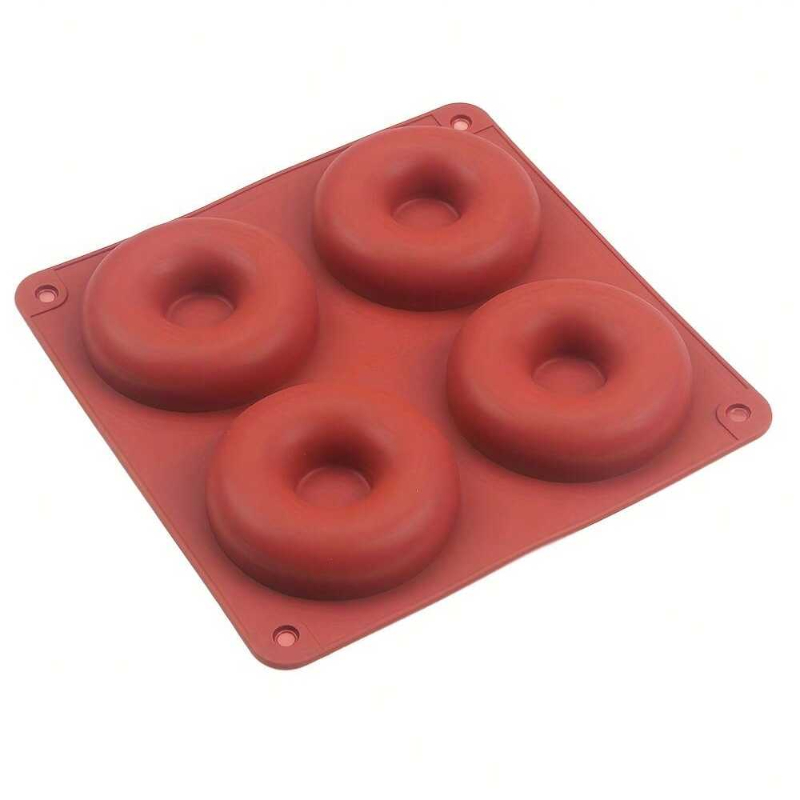 1 buah cetakan silikon donat 4 - Donut Mold Silicone ulasan dan harga